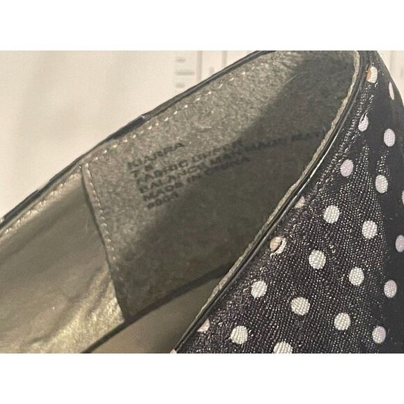 Madden Girl Kiarra Womens Shoes Size 7.5 Black Red Polka Bow Peeptoe Stiletto - Picture 14 of 14